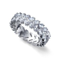 Oliver Weber Originalni srebrni prstan s kristali Legend 63260 (Obseg 54 mm)