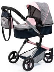 Bayer Design Neo Vario otroški voziček, sivo-moder