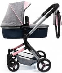 Bayer Design Neo Vario otroški voziček, sivo-moder