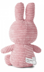 Bon Ton Toys Miffy Corduroy zajček mehka igrača, 50 cm, roza