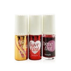 Benefit Darilni set tekočih barv za ustnice Lip Tints to Love