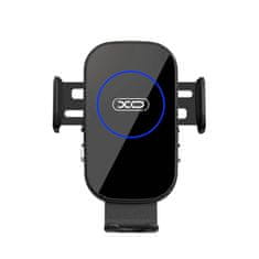 XO Nosilec za telefon z brezžičnim polnjenjem WX022 15W črn