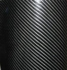 Toraz 4D ogljikova folija 100 cm x 152 cm črna
