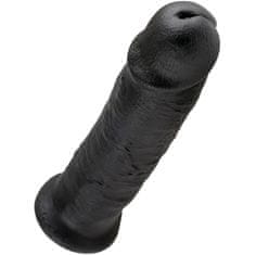 King Cock 10" dildo, črn, 25 cm