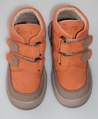Falcon  usnjeni otroški čevlji - oranža