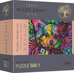 Trefl Wood Craft Origin sestavljanka Pisan kuža 501 kosov