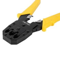 Deli Set klešč za stiskanje UTP kablov in konektorjev RJ45/RJ14/RJ12/RJ9