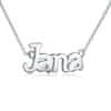 Srebrna ogrlica z imenom Jan JJJ1860-JAN