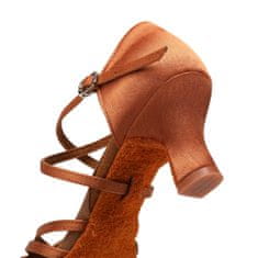 Burtan Dance Shoes Latino plesni čevlji Havana, bež 7 cm, 35