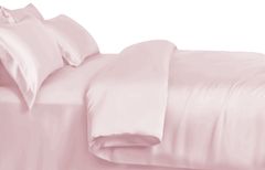 Silk Factory Svilena prevleka za odejo - Pearl Pink , 150x200