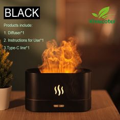 Kinscotec Aroma difuzor Fire black