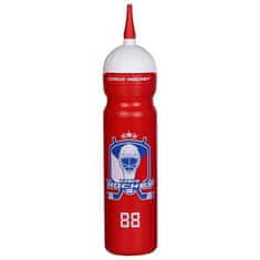 R&B Češki hokej športna steklenica s šobo rdeča Prostornina: 1000 ml