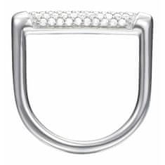 Esprit Sodoben srebrn prstan s kristali ESRG92708A (Obseg 55 mm)