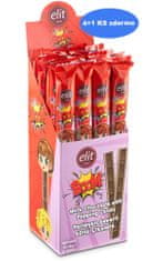 ELIT mlečna čokolada Elite z razpokanimi sladkarijami 36g (4+1 gratis)