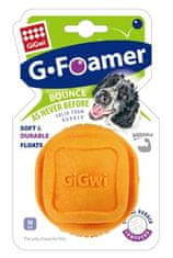 GiGwi Igrača za pse Foamer Ball žogica iz kaljene pene oranžne barve