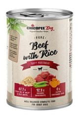 Chicopee Dog Cons. Čista govedina z rižem 400g