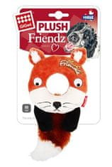 GiGwi Igrača za pse Plush Friendz lisica z gumijastim obročem.
