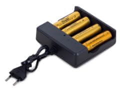 Bailong Univerzalni polnilnik za 4 baterije tipa 18650 4,2V