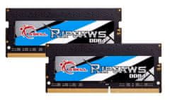 G.Skill Ripjaws pomnilnik, 32 GB (2x 16 GB), DDR4-3200, SO-DIMM (F4-3200C22D-32GRS)