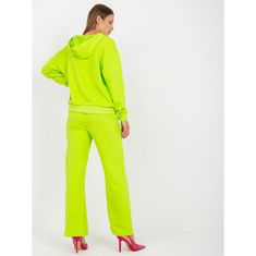 FANCY Limeta zelen ženski komplet puloverja s kapuco BASIC FA-KMPL-7813.51_388278 S-M