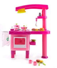 Aga4Kids Plastična kuhinja KITCHEN 008-82 Pink