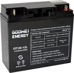 GOOWEI ENERGY Rezervna baterija VRLA GEL 12V/20Ah (OTL20-12)