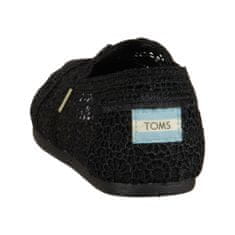 Toms Čevlji črna 36.5 EU Classic Crochet