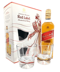 Johnnie Walker Škotski whisky Johnnie Walker Red Label Whisky - 2 kozarca GB 0,7 l