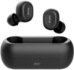 QCY T1C - brezžične BT slušalke črne barve