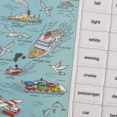 LARSEN Puzzle Angleščina 8: Na morju 64 kosov