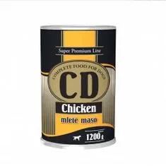 DELIKAN CD Chicken 1200g konzervirana hrana iz 100% kakovostnega, okusnega, mletega mesa