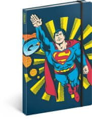 Presco Group Beležnica Superman - Bang, linijirana, 13 × 21 cm