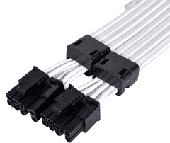 Lian Li Strimer Plus V2 Dual kabel za grafično kartico, 8-Pin RGB, PCIe, 30 cm (Strimer plusV2 8 pins)
