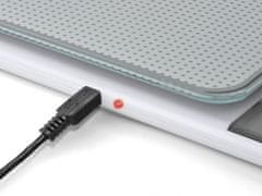 Laica KS1320 elektronska kuhinjska tehtnica, USB polnjenje, bela