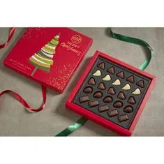 ELIT božična čokoladnica s čokoladnimi pralineji 267g