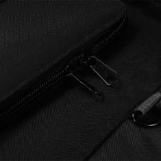 Greatstore 3-v-1 Potovalna torba vojaškega stila 120 L črne barve