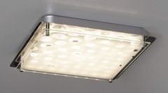 stropna LED luč SALVIA 12W, mat krom, 2700 K, 886 lm