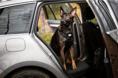 RUKKA PETS Avtomobilski varnostni pas za psa, Črna S