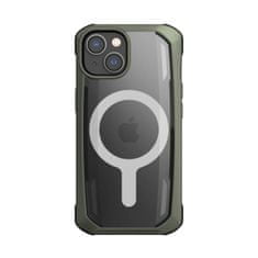 RAPTIC x-doria secure case iphone 14 z oklepnim pokrovom magsafe zelena
