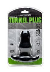 Double Tunnel Plug analni čep, črn