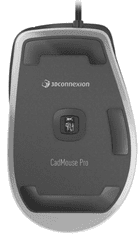 3Dconnexion CadMouse Pro miška, brezžična, USB-C, črna (3DX-700116)