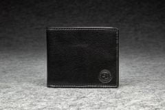 Gentleman's Boutique usnjena slim denarnica Cash Carrier Lite črna