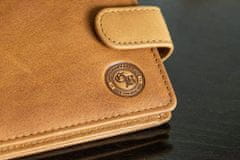 Gentleman's Boutique usnjena denarnica Cash Saver MAX Sandy