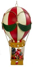 Shishi Božični okras Toplozračni balon 26 cm