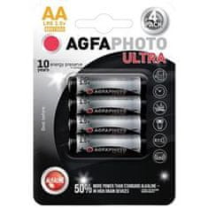 Agfaphoto Ultra alkalna baterija 1,5 V, LR06/AA, 4 kosi