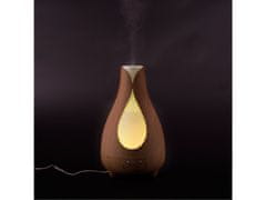 Nature7 Aroma difuzor TULIP, osvežilec in vlažilec zraka, imitacija svetlega lesa