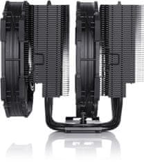 Noctua hladilnik NH-D15 chromax.black, 4-pin PWM, 1500RPM, 24.6dB, TDP260W, 2x140mm