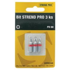 Strend Pro Bit PH0 25mm S2 3pcs
