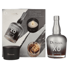 Dictador Rum X.O. Insolent + svečka + GB 0,7 l