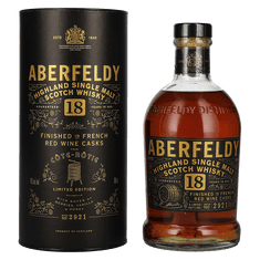 Aberfeldy Škotski whisky 18 YO + GB 0,7 l